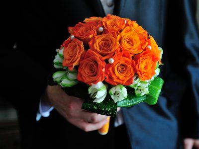 bridal, bride, bouqet, flowers, hands, love, wedding