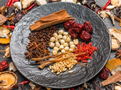 Chinese medicine with medicinal herbs