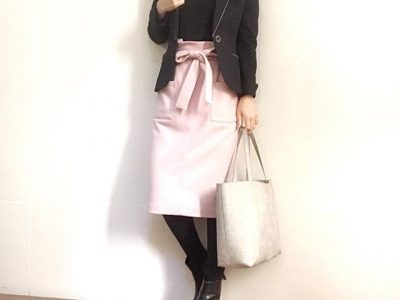 大人のピンクコーデは淡い桜色を選んで上品に 40代の毎日コーデ Otona Salone オトナサローネ 自分らしく 自由に 自立して生きる女性へ