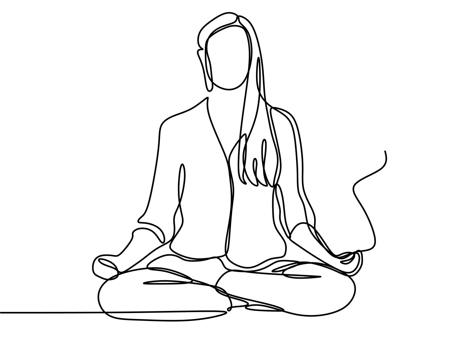 Позы для рисования медитация