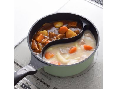 同時に2品以上調理できる「仕切られ鍋」が有能すぎる