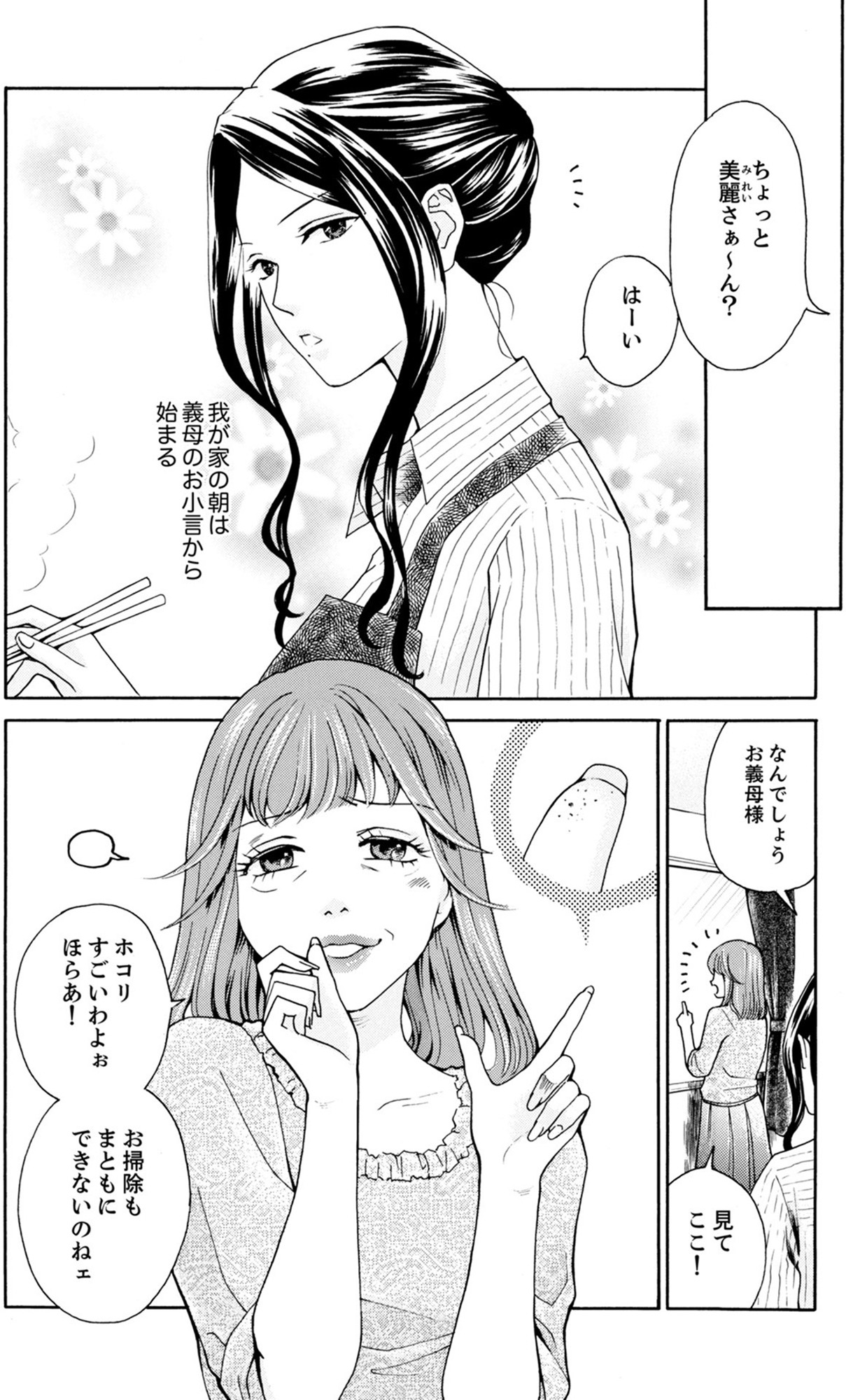 サバサバ嫁とモテ系姑~お義母様ったら老眼でしたか~