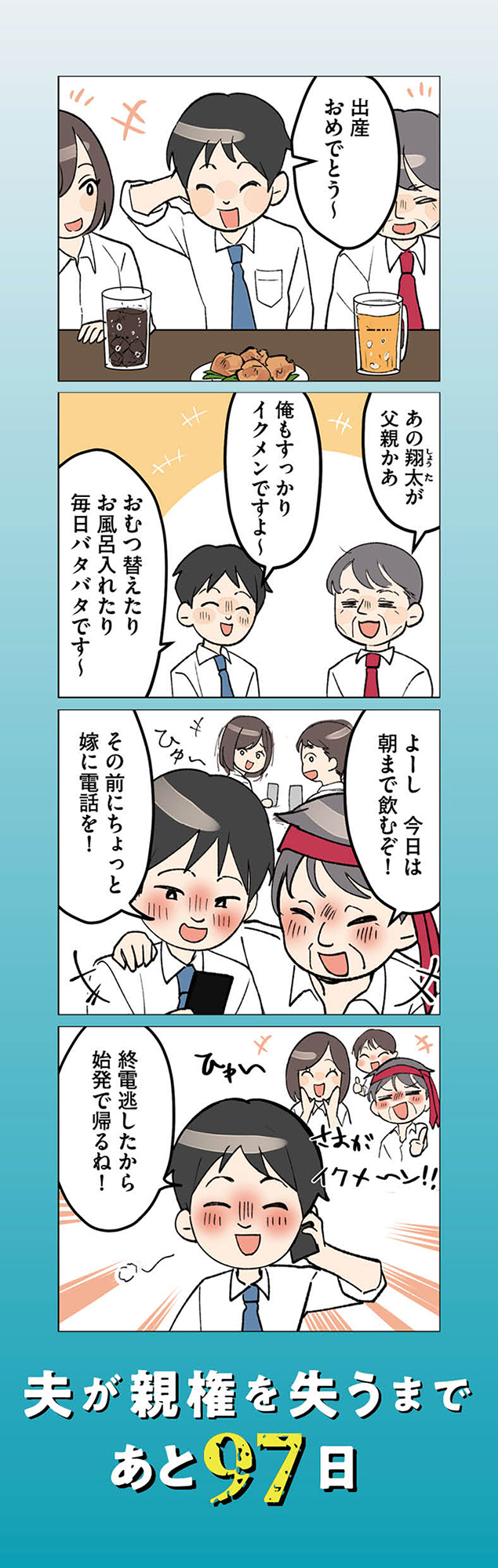 イクメン気取りのクズを妻が全力で制裁してみた