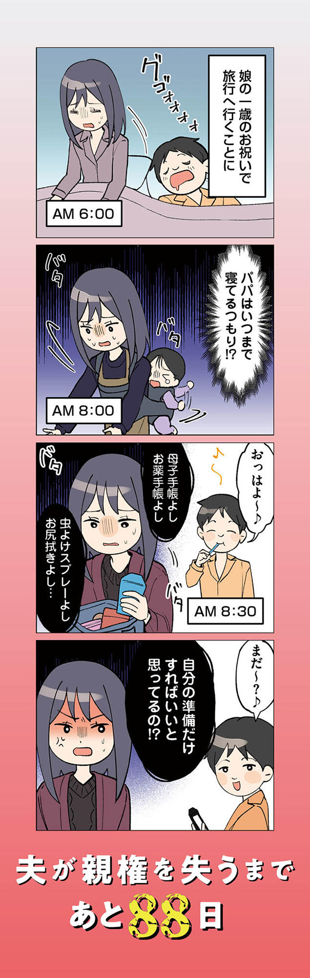 イクメン気取りのクズを妻が全力で制裁してみた